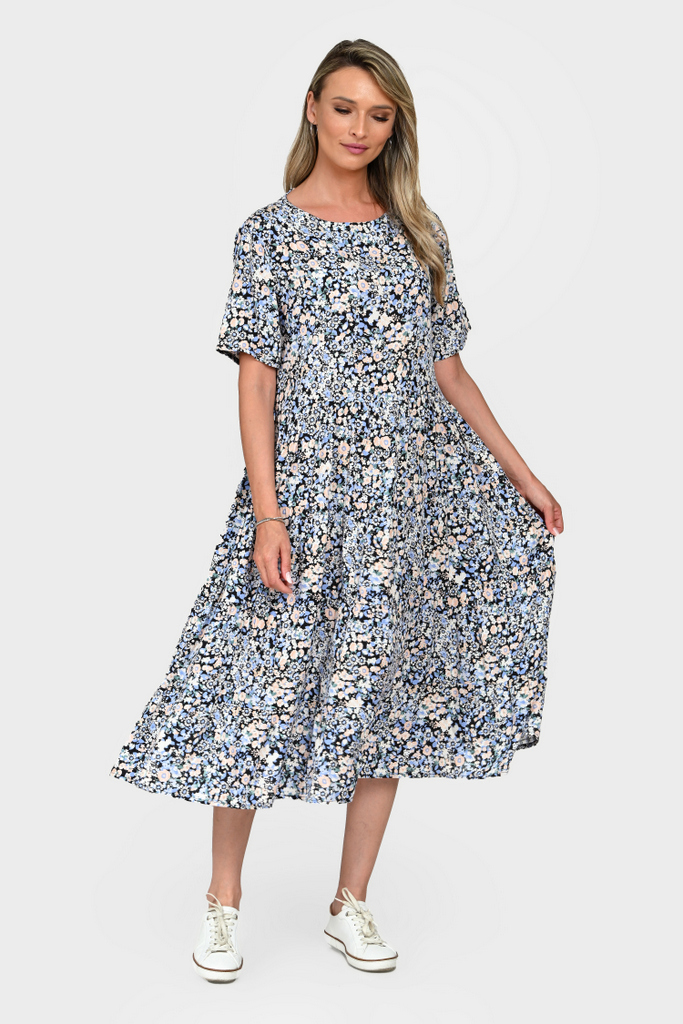 Rochie Dama, Eranthe, Microfloral V332